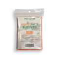 Geek Culture Orange Matte Sleeves (50 Count) - GCMATTE60