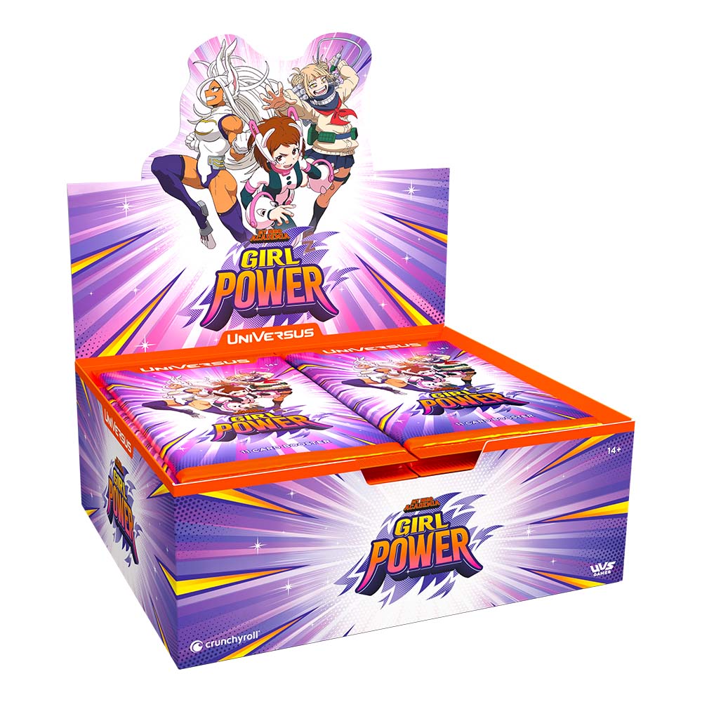 Universus MHA CCG: Girl Power Booster Display