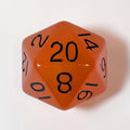 MDG Mega Acrylic d20: Glow Orange
