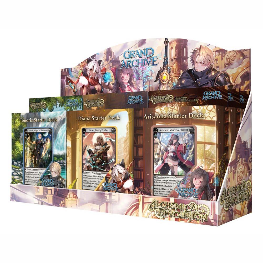 Grand Archive Grand Archive Alchemical Revolution Starter Display