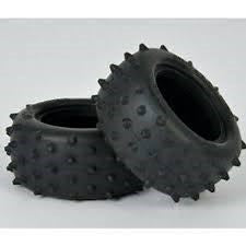 Tamiya Thunder Shot/Grasshopper II Rear RC Tyre Pair