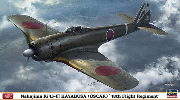 Hasegawa 1/48 Nakajima KI43- III Hayabusa Oscar Limited Edition