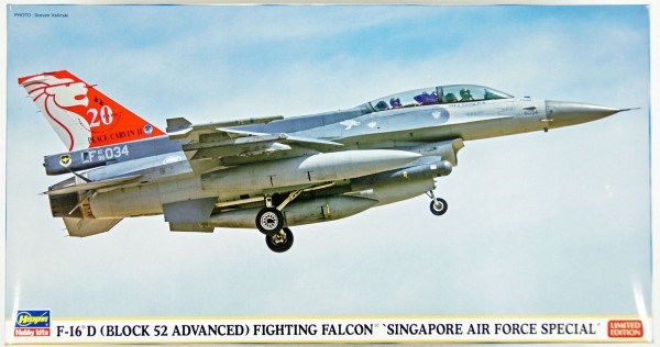 Hasegawa 07393 1/48 F16D Fighting Falcon Limited Edition