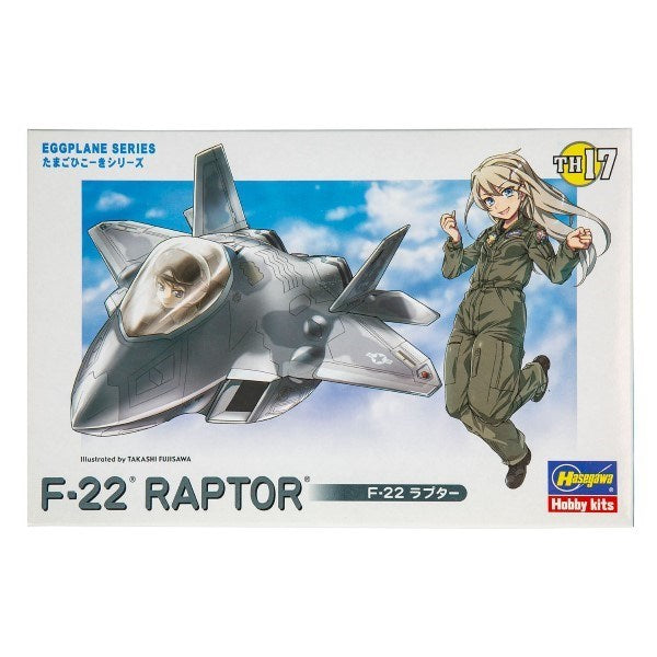 Hasegawa 60127 1/EGG F-22 Raptor Eggplane Series (9183328076013)