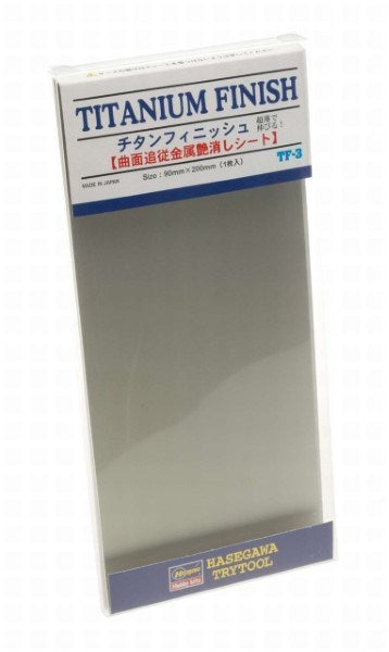 Hasegawa TF03 Titanium Finish Decal