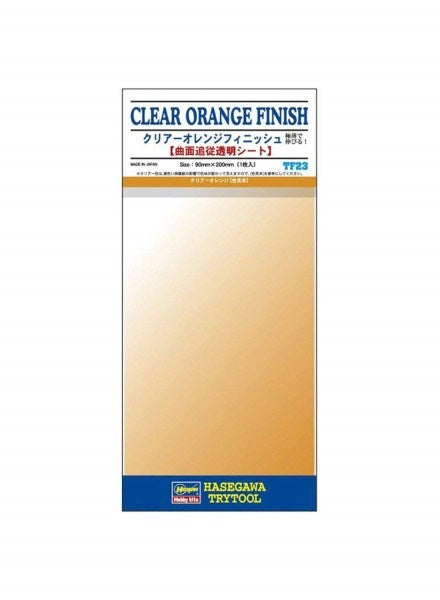 Hasegawa TF23 Clear Orange Finish Decal (9183328600301)