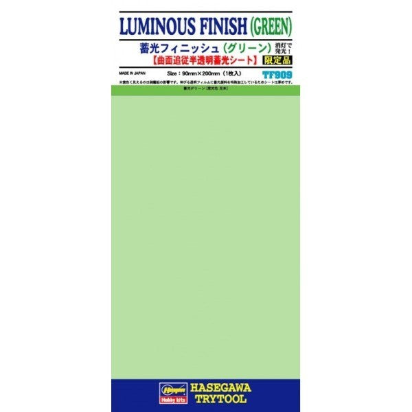 Hasegawa TF909 Luminoius Finish (Green) Decal