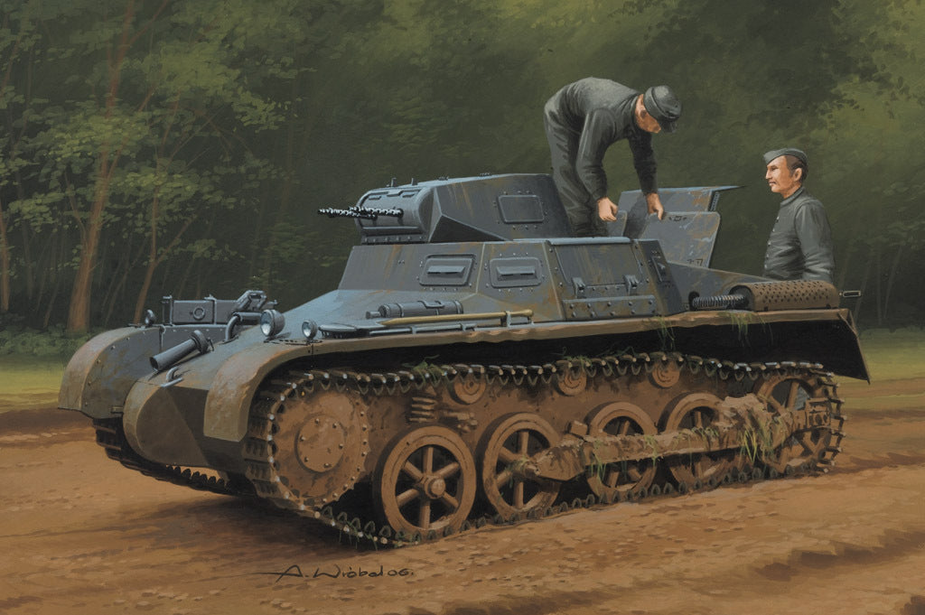 Hobby Boss 1/35 German Panzer 1Ausf A Sd.Kfz.101(Early/Late Version)