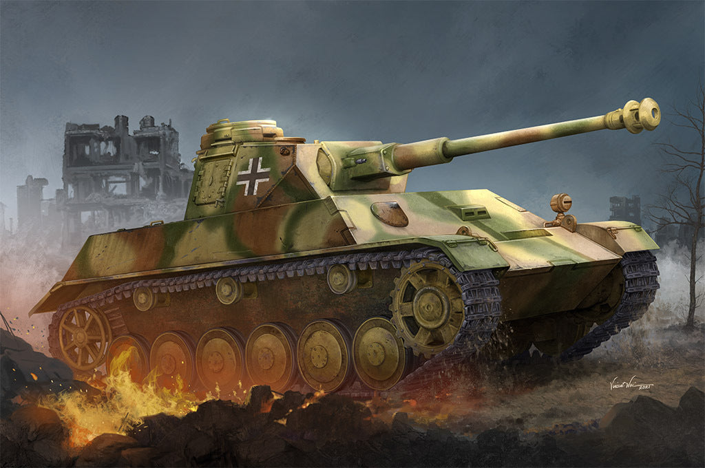 Hobby Boss 80151 1/35 German Pz.Kpfw.III/IV auf Einheitsfahrgestell (Small Turret) Model Kit (8966338117869)