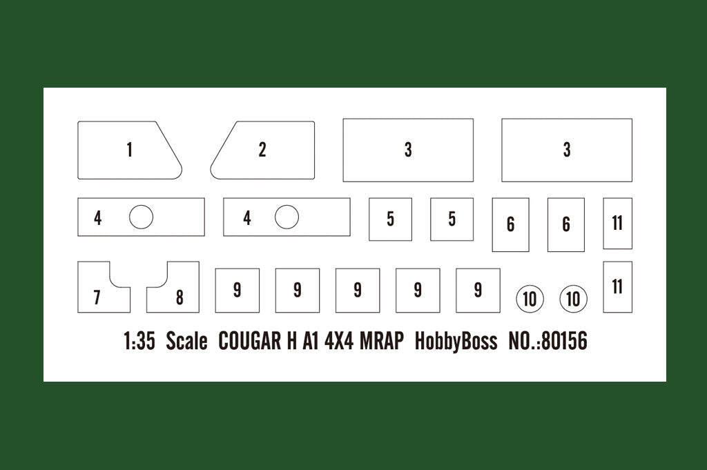 Hobby Boss 1/35 COUGAR 4X4 MRAP (3)