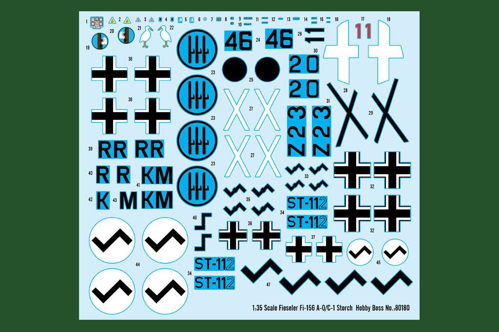 Hobby Boss 1/35 Fieseler Fi-156 A-0/C-1 Storch (8)