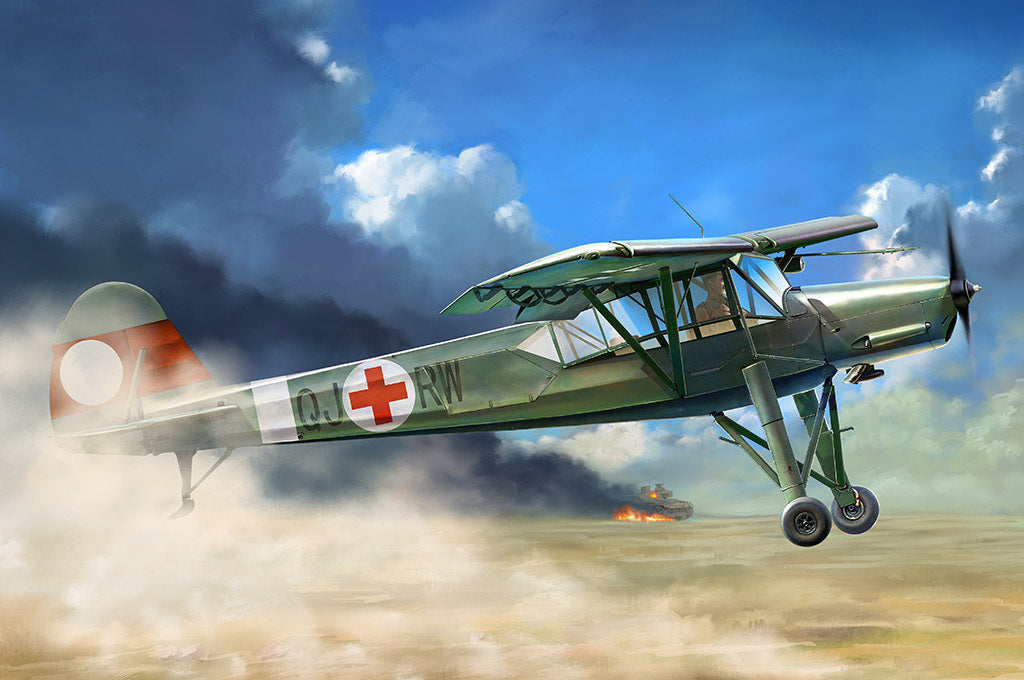 Hobby Boss 80182 1/35 Fieseler Fi-156 D-1 Storch (8966338543853)