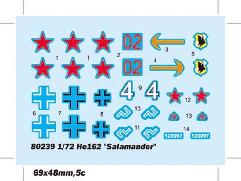 Hobby Boss 1/72 He162 Salamander (6)