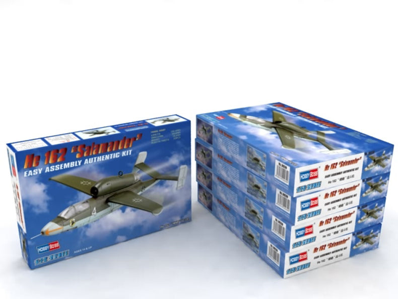 Hobby Boss 1/72 He162 Salamander (7)