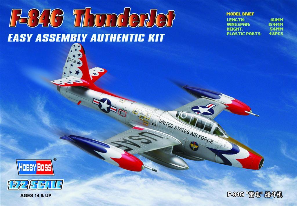 Hobby Boss 80247 1/72 F-84G Ãƒâ€¦Ã¢â‚¬Å“ThunderJet (9120462897389)
