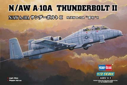 Hobby Boss 80267 1/72 N/AW A-10A THUNDERBOLT II (9120463028461)