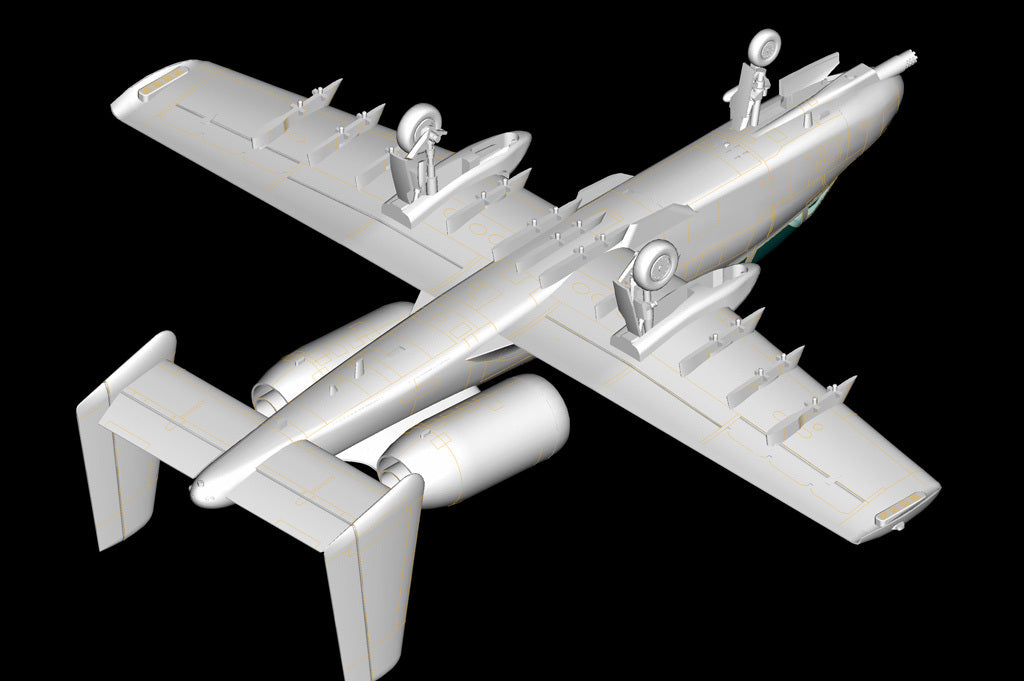Hobby Boss 80267 1/72 N/AW A-10A THUNDERBOLT II (9120463028461)