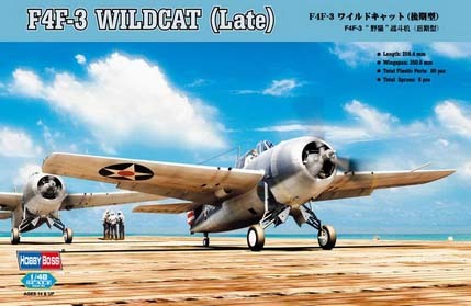 Hobby Boss 80327 1/48 F4F-3 Wildcat Late Version (8966338937069)
