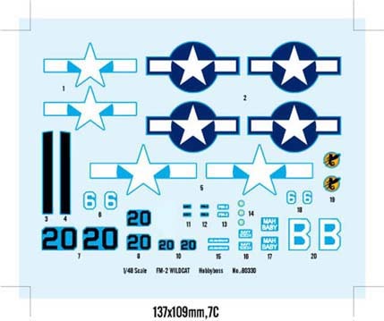 Hobby Boss 80330 1/48 FM-2 Wildcat (9120463487213)
