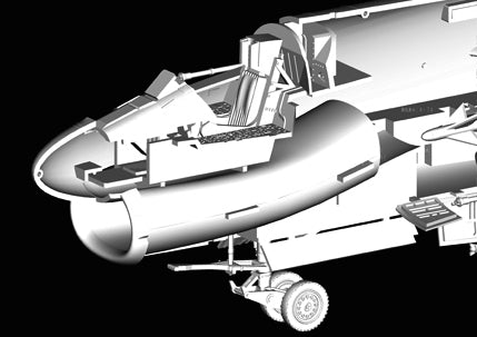 Hobby Boss 1/48 A-7A Corsair II (5)