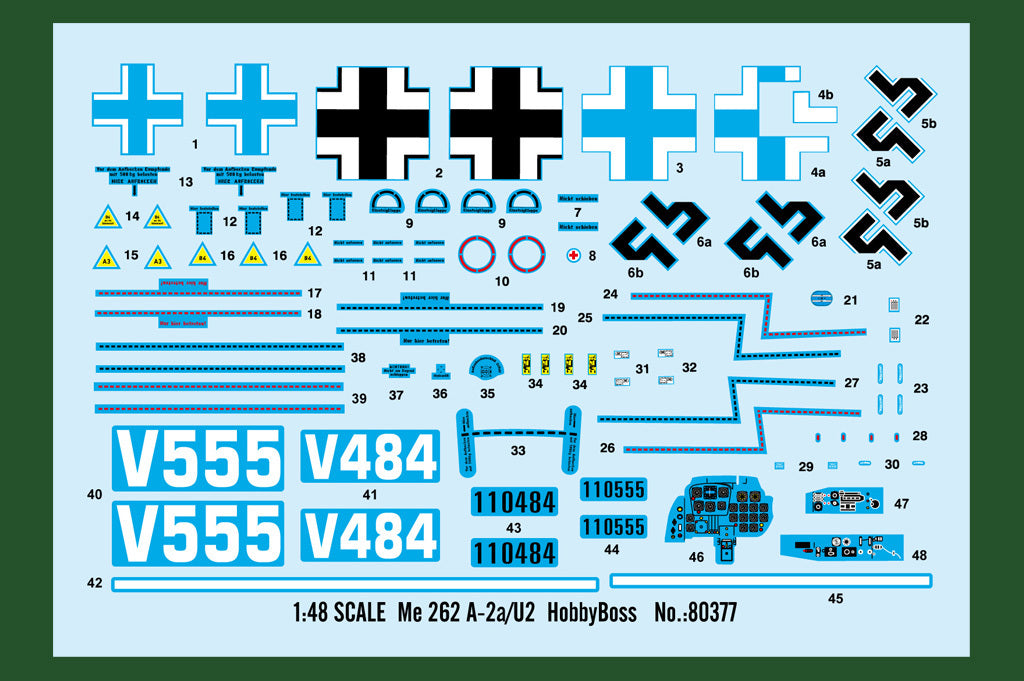 Hobby Boss 1/48 Me 262 A-2a/U2 (9)