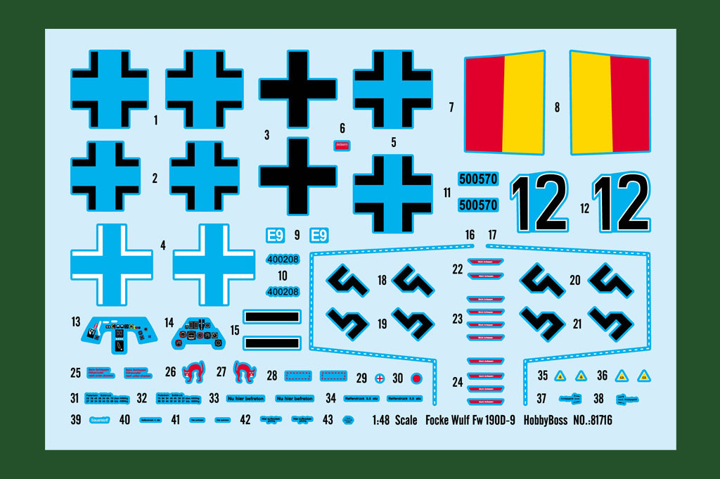 Hobby Boss 1/48 Focke-Wulf FW190D-9 (3)