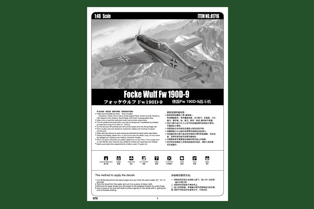 Hobby Boss 1/48 Focke-Wulf FW190D-9 (5)