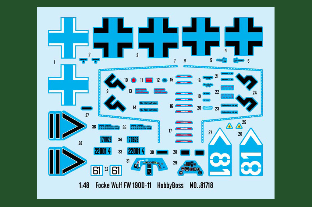 Hobby Boss 1/48 Focke-Wulf FW190D-11 (3)