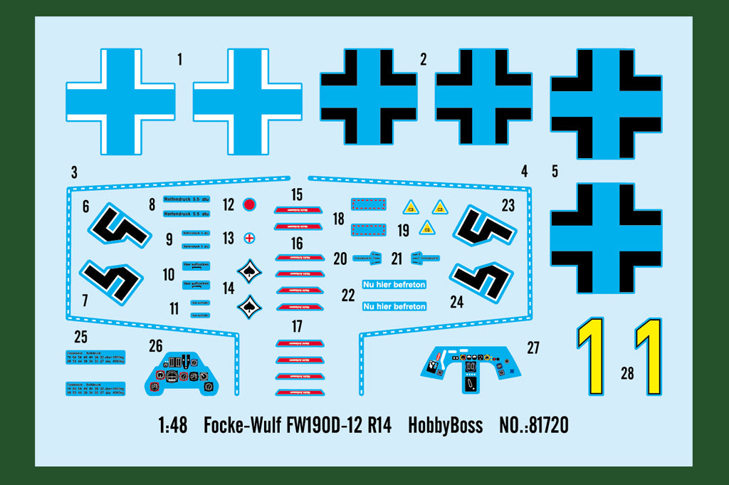Hobby Boss 1/48 Focke-Wulf FW190D-12 R14 (3)