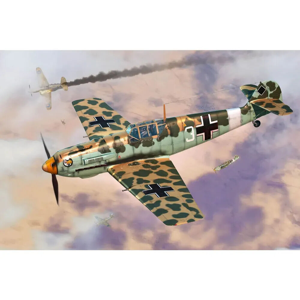 Hobby Boss 1/48 Messerschmitt Bf109E-4/TROP
