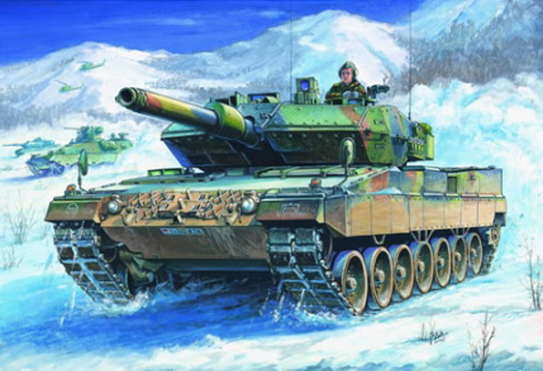 Hobby Boss 82402 1/35 German Leopard 2 A5/A6 tank - Hobby City NZ (8966340608237)