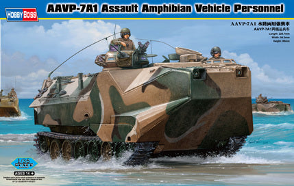 Hobby Boss 82410 1/35 AAVP-7A1 Assault Amphibian Vehicle Personnel - Hobby City NZ (8966340673773)