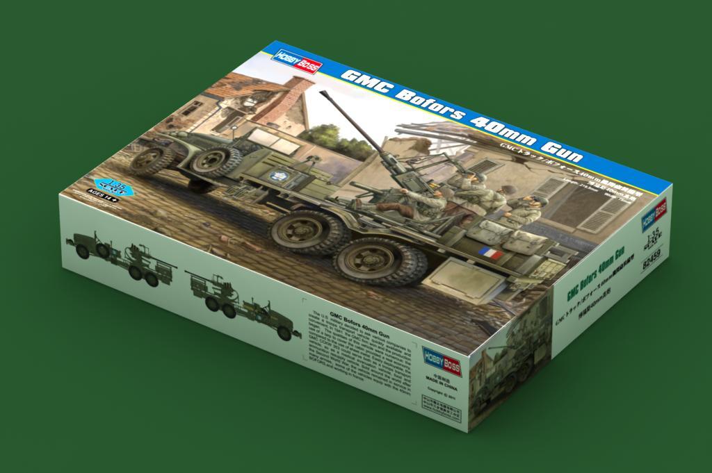 Hobby Boss 82459 1/35 GMC Bofors 40mm Gun (9120464634093)