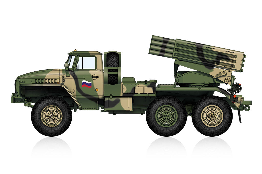 Hobby Boss 82932 1/72 Russian BM-21 Grad Late Version (8966342017261)