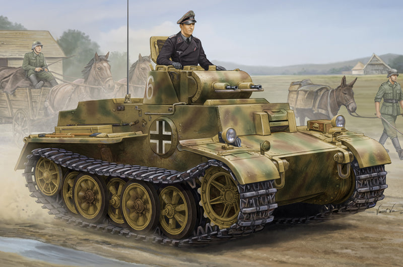 Hobby Boss 83805 1/35 German Pzkpfw.I Ausf.F (VK1801)-Late - Hobby City NZ (8966343196909)