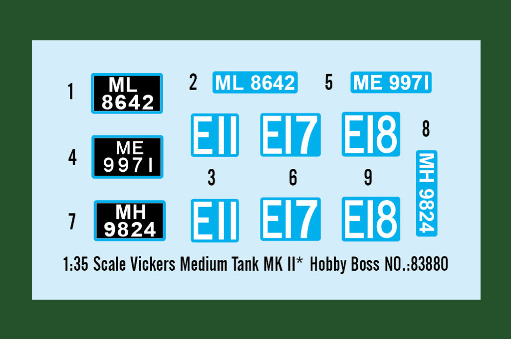 Hobby Boss 83880 1/35 Vickers Medium Tank MK II* - Hobby City NZ
