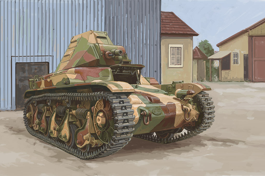 Hobby Boss 83894 1/35 French R35 with FCM Turret (8966344474861)