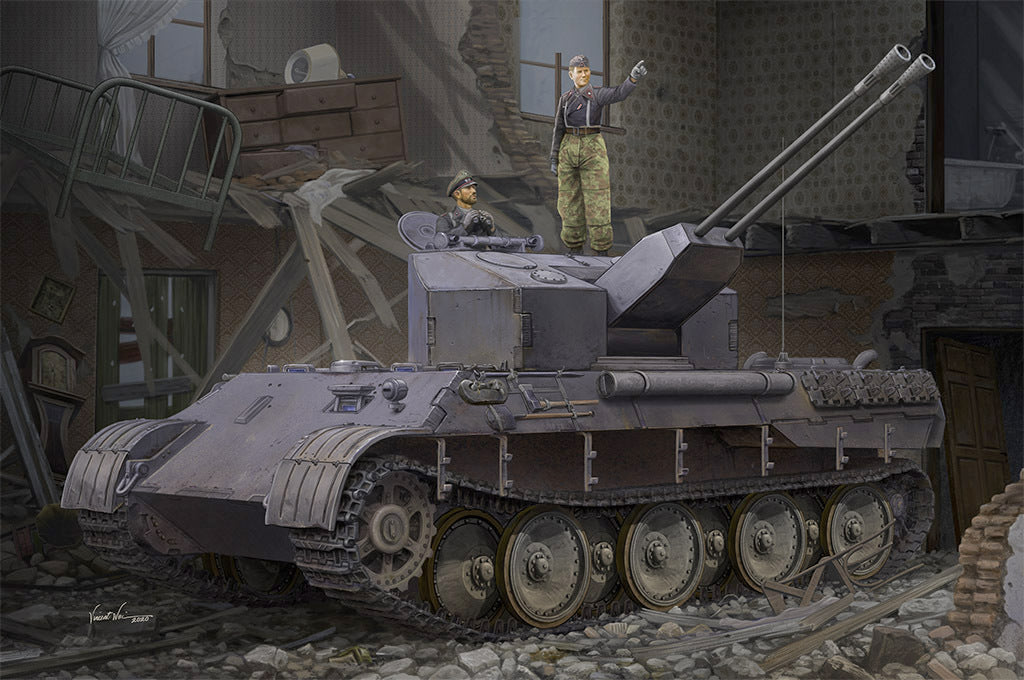 Hobby Boss 84535 1/35 German Flakpanzer V Ausf.A (8966346244333)