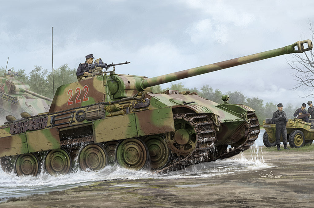 Hobby Boss 84552 1/35 German Panther G - Late version (8966346539245)