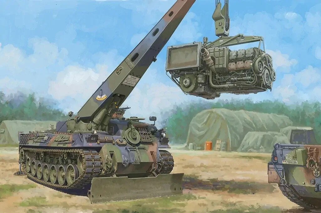 Hobby Boss 84568 1/35 Bergepanzer BPz2A2 BuffaloÂ  ARV (8966347391213)