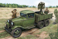 Hobby Boss 84571 1/35 GAZ-AAA with Quad Maxim AA Gun (8966347555053)