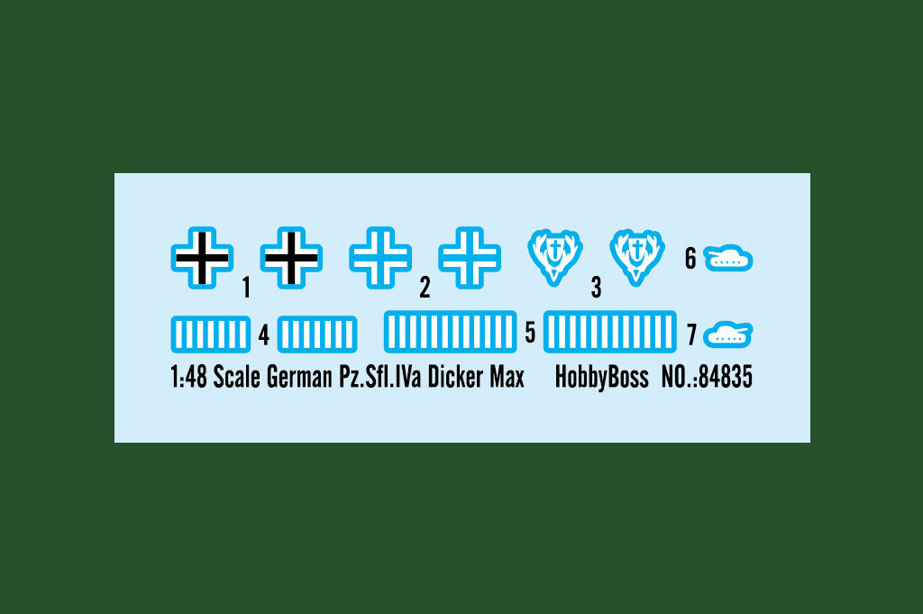 Hobby Boss 84835 1/48 German Pz.Sfl.IVa Dicker Max (9120465748205)