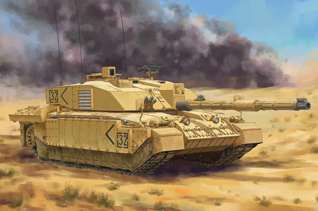 Hobby Boss 84853 1/48 British Challenger II (OP.Telic) Iraq 2003 - Hobby City NZ