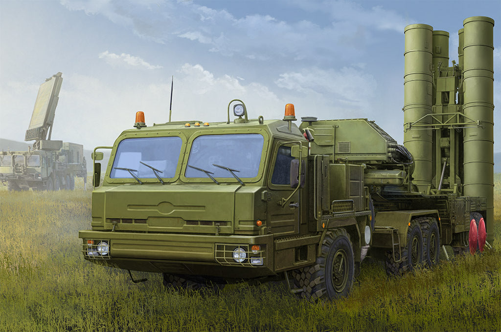 Hobby Boss 85517 1/35 Russian BAZ-64022 with 5P85TE2 TEL S-400 (8966348505325)