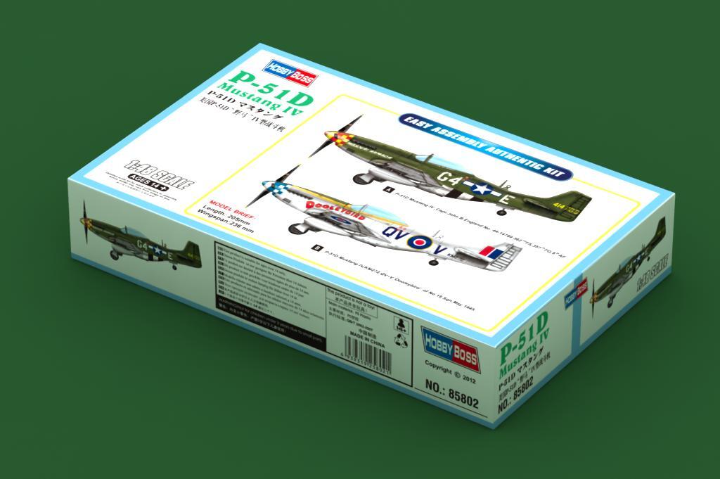 Hobby Boss 1/48 P-51D Mustang IV Fighter (9)