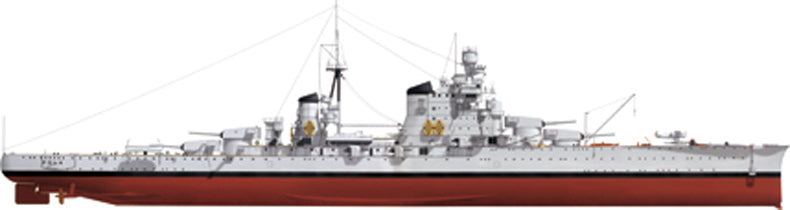 Hobby Boss 1/350 Italian Heavy Cruiser Pola (1941) (2)