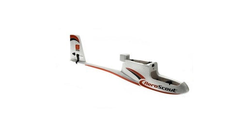 HobbyZone HBZ3801 Fuselage with Elevator/Rudder Servos: AeroScout (8347871543533)