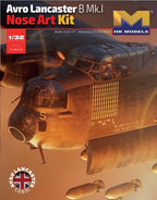 Hong Kong Models HKM01E033 Lancaster B Mk.I Nose Art Plastic Model Kit