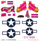 Hong Kong Models HKM01E036 B-25J Mitchell Strafing Babes Plastic Model Kit
