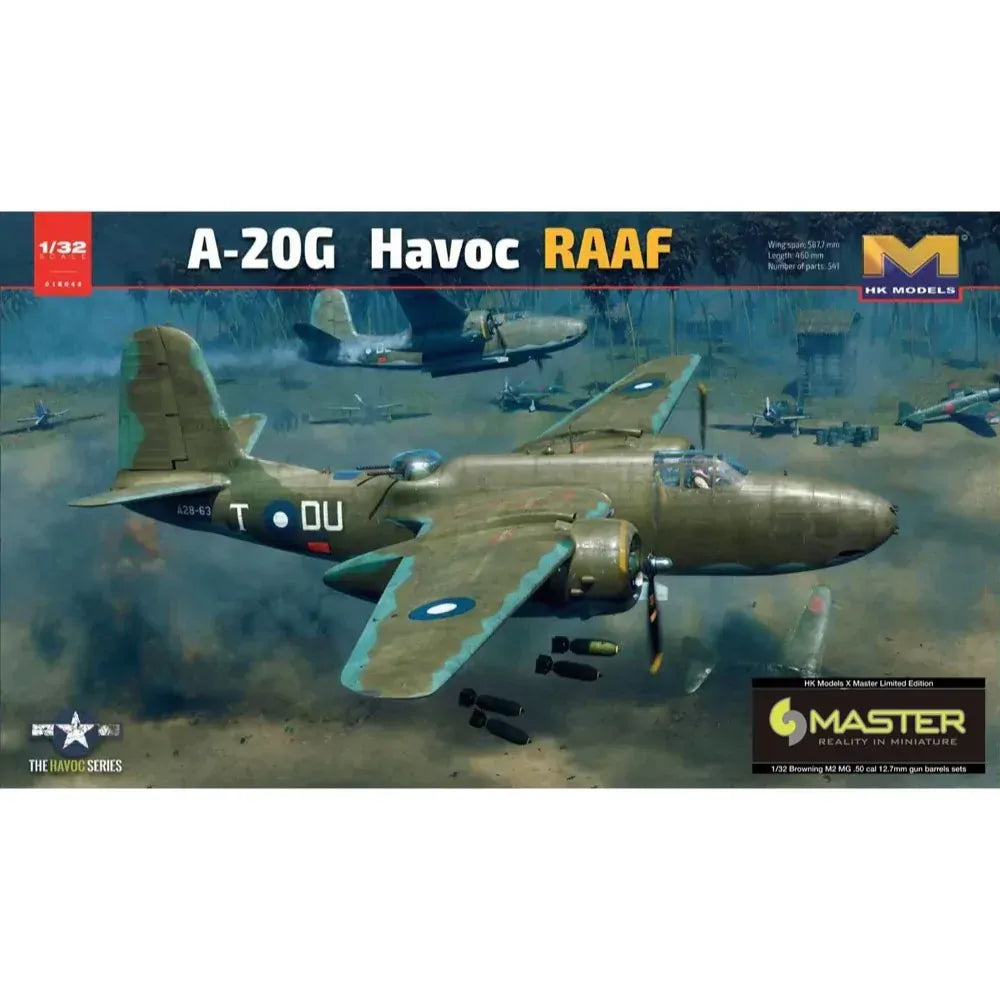 Hong Kong Models HKM01E042M 1/32 A-20 Havoc RAAF (Master Version) (8966355517677)